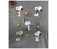 Hybrid Apparel Plus Snoopy Easter Graphic T-Shirt
