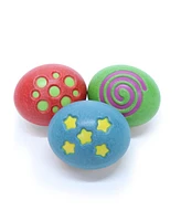 Sounds Like Fun Wooden Egg Shakers, Set of 3