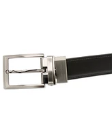 Perry Ellis Portfolio Men's Square Head Belt