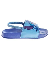 Disney Toddler Girls Stitch Dual Sizes Backstrap Slide Sandals