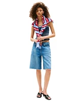Tommy Girl Women's Denim Tube Top