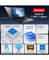 Lenovo IdeaPad 1 15.6" Daily Traditional Laptop Intel Core i5 1235U 8GB Ram Intel Uhd Graphics 512GB Ssd Storage Windows 11 Home Fhd 60Hz - Blue