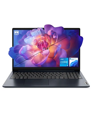 Lenovo IdeaPad 1 15.6" Daily Traditional Laptop Intel Core i5 1235U 8GB Ram Intel Uhd Graphics 512GB Ssd Storage Windows 11 Home Fhd 60Hz - Blue