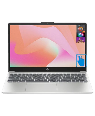 Hp 15z 741Q9AV_1 Natural Silver Laptop, Ryzen 5 7530U, 8GB, 512GB PCIe Ssd, 15.6" BrightView Touch Hd (1366x768), Amd Radeon, Windows 11 Home