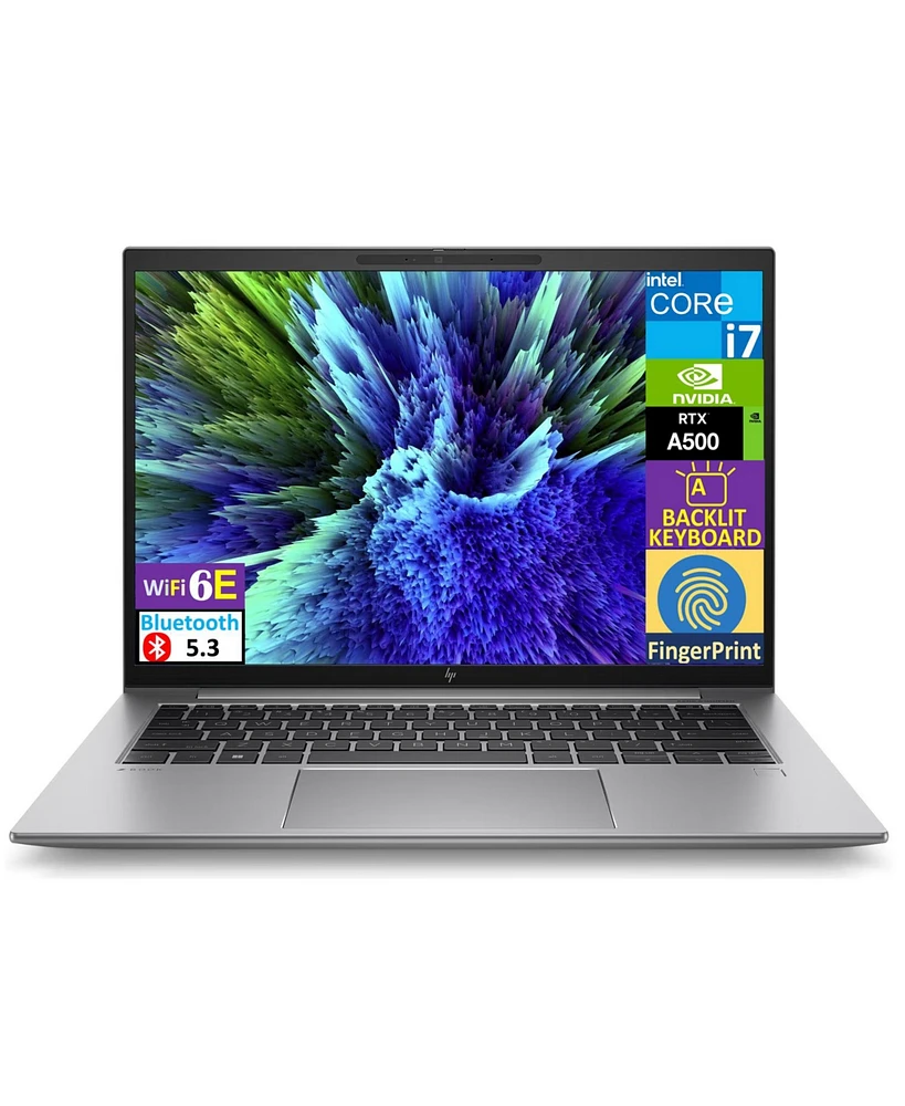 Hp ZBook Firefly G10 7Z3A1UT#Aba Silver Laptop, i7-1355U, 16GB, 512GB PCIe Ssd, 14.0" Ips Wide Uxga (1920x1200), Nvidia Rtx A500, Windows 11 Pro