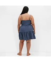 City Chic Plus Sweet Tiers Dress