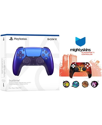 Sony PlayStation 5 DualSense Wireless Controller with MightySkins Custom Decal Skin Voucher