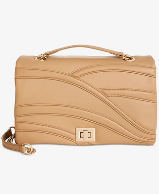 I.n.c. International Concepts Ajae Small Flap Overlay Crossbody, Exclusively at Macy's