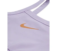 Nike Little Girls Sunny Swoosh Runsie Romper