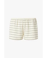 WeWoreWhat Women's Cotton Knit Pull On Shorts