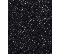 Betsy & Adam Women's Mock-Neck Dot-Mesh Sleeveless Gown