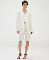 Calvin Klein Women's Hidden-Button Tailored Vest