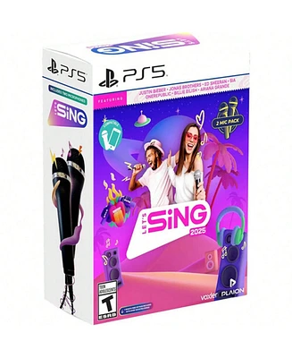 Let'S Sing 2025 (2-Mic Bundle) for Playstation 5