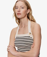 Sanctuary Women's Sunkissed Rib Halter Neck Top