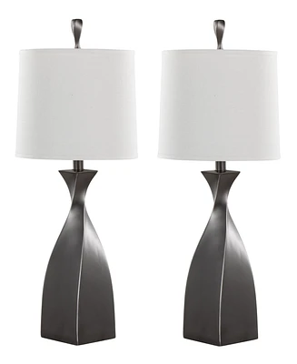 Lumisource 30" Polyresin Curvo Table Lamp