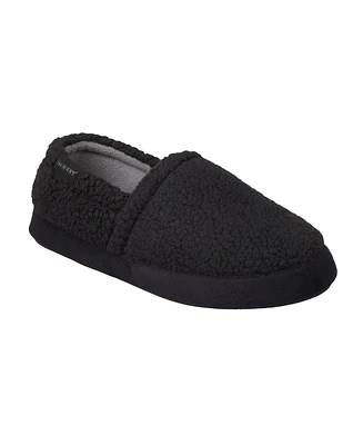 Isotoner Men's Berber Closed Back Slippers
