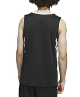 adidas Men's Bball Logo Graphic Tank Top