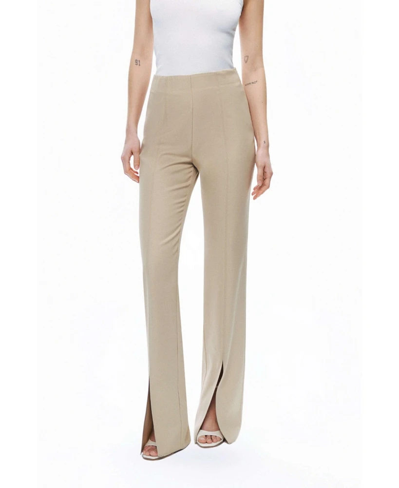 Nocturne Women's Slit Detailed Pants