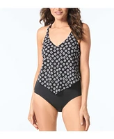 Beach House Women's Nikki Scarf Textured Tankini Top