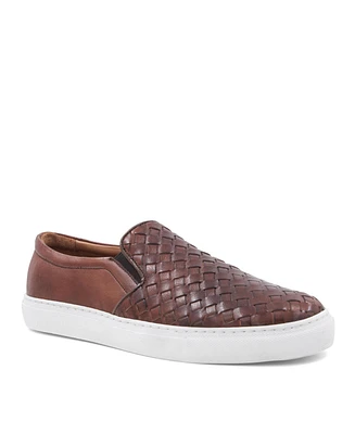Bruno Magli Men's Livorno Woven Slip On Sneakers