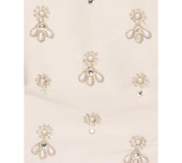 Adrianna Papell Women's Beaded Taffeta Mini Dress