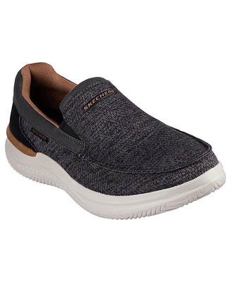 Skechers Men's Relaxed Fit: Hasting - Marco Slip-On Moc Casual Sneakers from Finish Line