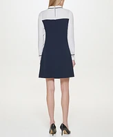 Tommy Hilfiger Women's Collared Sheath Dress