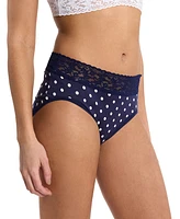 Hanky Panky Women's Printed Supima Cotton French Brief Panty