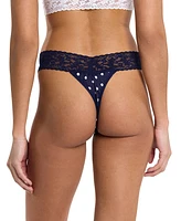 Hanky Panky Women's Printed Original Rise Thong Underwear