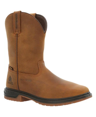 Rocky Men's Worksmart Met Guard Composite Toe Waterproof Western Boot