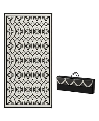 Outsunny Outdoor Rug, 9' x 18' Floor Mat