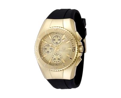 Techomarine Women's Tm-124035 Cruise Original Quartz Chronograph Gold Dial Watch
