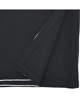 Saro Lifestyle Double Line Embroidered Table Runner 16" x 72"