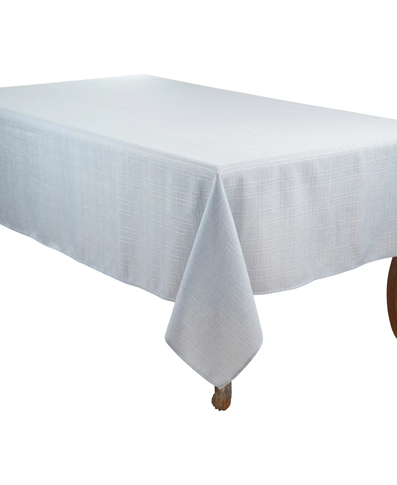 Saro Lifestyle Classic Stitched Plaid Tablecloth