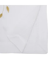 Saro Lifestyle Exquisite Embroidered Pomegranate Runner, 16" x 72"
