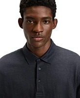 Hugo Boss Beckham x Men's Linen Regular-Fit Polo Shirt