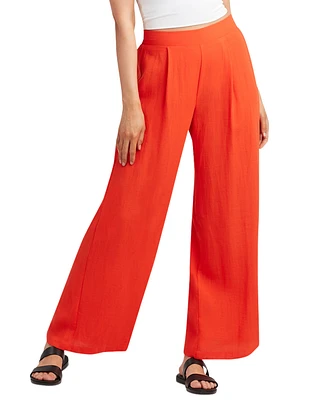 Bcx Juniors' Wide-Leg Pull-On Pants
