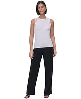 Dkny Petite Knit Sweater Tank Top