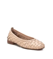 Carmela Leather Collection Women's Braided Flats By Xti