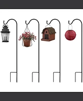 Sorbus Set of 10 Shepherds Hooks for Outdoor