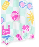 Barbie Baby Girls Sleeveless Bubble Romper
