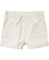 Gerber Baby Girls Twill Shorts, Olive Green