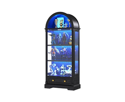 Vlsrka Display Cabinet with Glass Doors