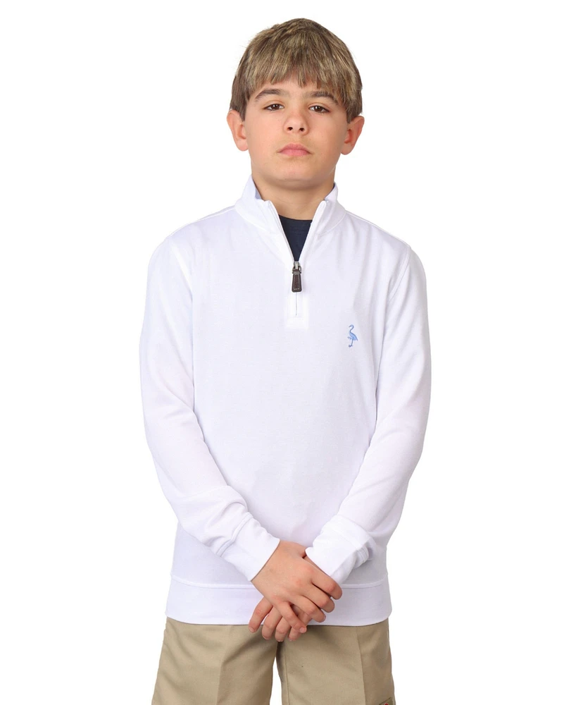 Tailorbyrd Boys Modal Quarter Zip