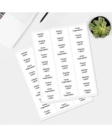 Polono Shipping Address Labels, 1" x 2-5/8" Address Labels for Laser & Inkjet Printers, Mailing Labels for 5160, 5260, 8160, Strong Adhesive for Fba L