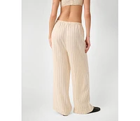 WeWoreWhat Women's Tie Waist Pant