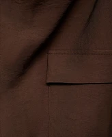 Mango Women's Draped Neck Blouse