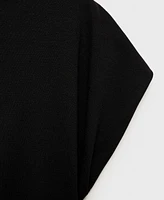 Mango Women's Draped Midi Dress