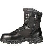Rocky Men's AlphaForce Zipper Composite Toe Public Service Boot