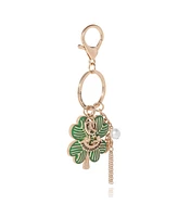 Juicy Couture Lucky Clover Charm Keychain